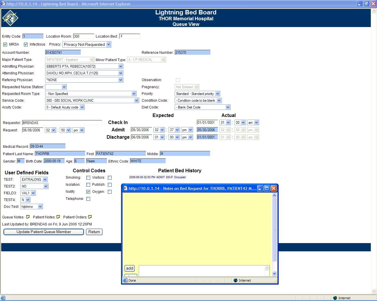 Queue View shows quick account information